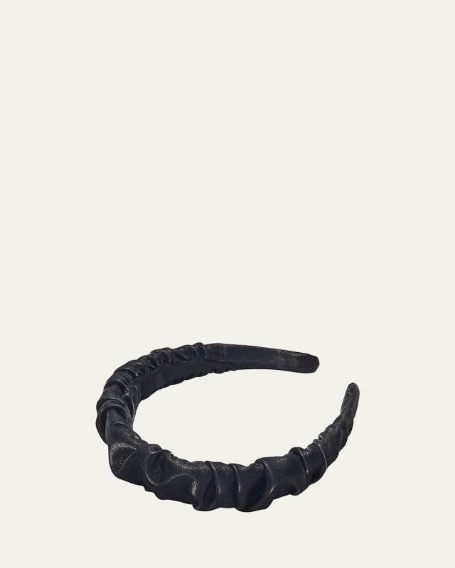 Kelly Faux Leather Headband
